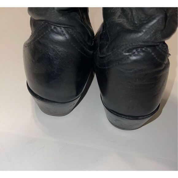 LAREDO 6691 MEN'S SIZE 12 D LEATHER UPPER COWBOY WESTERN BOOTS-POINTED TOE - Picture 5 of 9